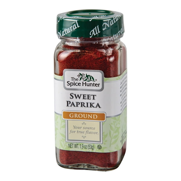The Spice Hunter All Natural Ground Sweet Paprika 1.9 oz Jars Pack of