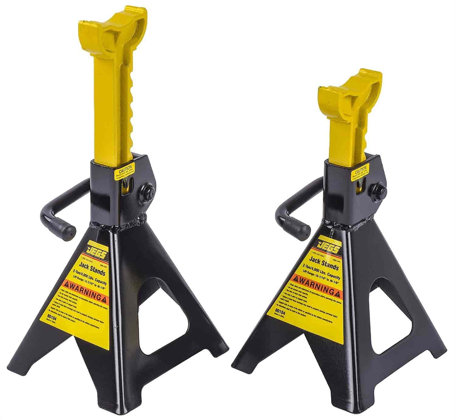 JEGS Jack Stands [2-Ton Capacity]