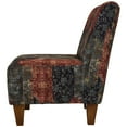 thumbnail image 5 of Fox Hill Trading Penelope Armless Slipper Chair, Pinot Print, 5 of 6