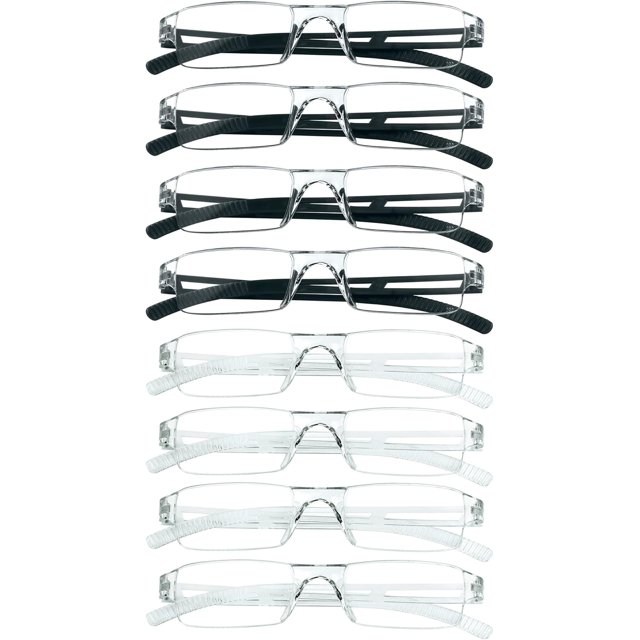 5 Pairs Blue Light Blocking Glasses, Computer Reading Glasses for Women/Men