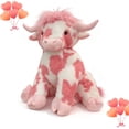 thumbnail image 2 of DJKDJL Adorable Pink Highland Cow Plush, 20" Large Stuffed Animals Super Soft Plush Toys, Valentine's Day Gift for Women Men, Birthday Present, New Year Home Decor, 2 of 6