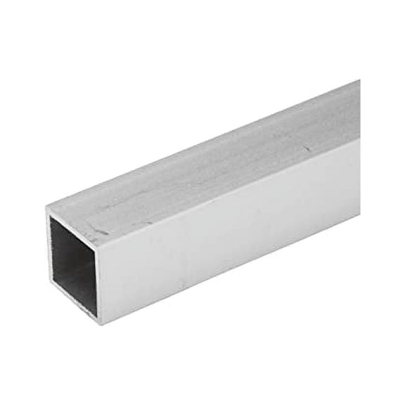 6 FT (72") 1" Square Tubing .050" Wall Clear Anodized Aluminum