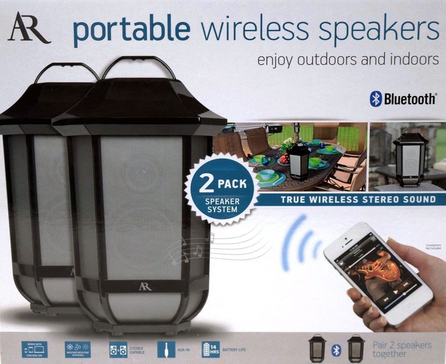 ar portable bluetooth speaker