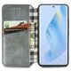 thumbnail image 2 of KAIYANG Funda de cuero con estampado de rombos para teléfono Honor Magic5, funda tipo billetera a prueba de golpes, funda con tapa y soporte para teléfono, estilo F Honor Magic5 gris, 2 of 5