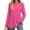 10# Hot Pink, variant on Long Sleeve Shirts for Women Lightweight Sweaters Fall Outfits Winter Clothing Casual Yellow S