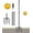 7.5ft, variant on Heavy Duty Tetherball Sets with Ball & Rope for Backyard, Adjustable Iron Sleeve Tetherball Equipment for Outdoor Playground, Tether Ball Pole with 5-Prong Base for Dogs/Kids/Adults