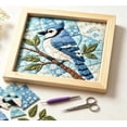 thumbnail image 6 of cbzote DIY No-Sew Kinusaiga Fabric Art Kit with Frame and Tools, DIY Christmas Kintsugi Fabric Art Kit for Adults,Style C, 6 of 8