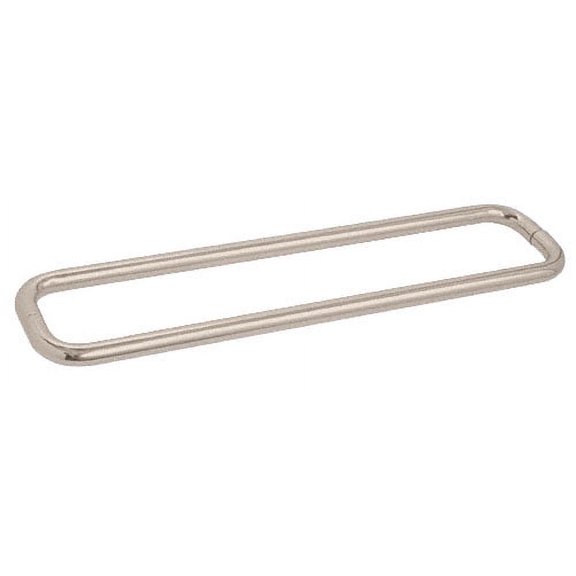 CRL BMNW30X30SN Satin Nickel 30" BM Series Back-to-Back Towel Bar Without Metal Washers