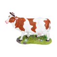 thumbnail image 1 of Cow Figurines Brown and White Cow Model Ornament Animal Sculpture Resin Crafts for Home, 1 of 5