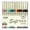 12 sets of four seas, variant on 6/12PCS Artistic Sketch Pen with Soft Brush Tip Flexible Colorful Night Inspired Colors Ergonomic Plastic Barrels