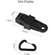 thumbnail image 1 of Abrazadera de lona con mosquetón en D negro para fijar lona de lona de tienda de campa?a a la piscina, clip de monta?a, amarre adecuado para camping, picnic, tienda de campa?a al aire libre, accesorios, 12 unidades LingWen 1327534077216, 1 of 1