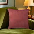 thumbnail image 3 of Decorative Throw Pillow Covers 20x20 - Suede Pillow Shams & Cushion Covers, Soft Pillowcase for Sofa, Bed, Chair, Living Room & Bedroom Home Decor Accent, 3 of 5