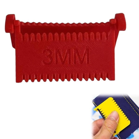 AGIUFGS Clip Sewing Ruler with Guide Festive Holiday Designs for Hand Sewing and Patchwork