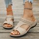 thumbnail image 1 of WILLBEST Sandalias De Playa Para Mujer, Sandalias Con Tira Trasera Y Punta Abierta Para Mujer, Zapatos Bohemios Para Vacaciones, Sandalias De Cuña, 1 of 9