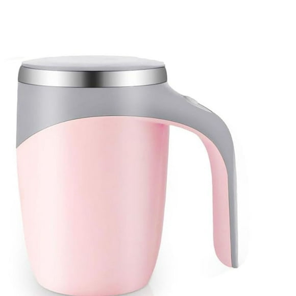 Boovnll Self Stirring Coffee Mug, 16oz Stainless Steel Insulated Automatic Magnetic Stirring Coffee Mug, USB Rechargeable Double Wall for Office, Home Travel Cocoa, Milk, Coffee Mug