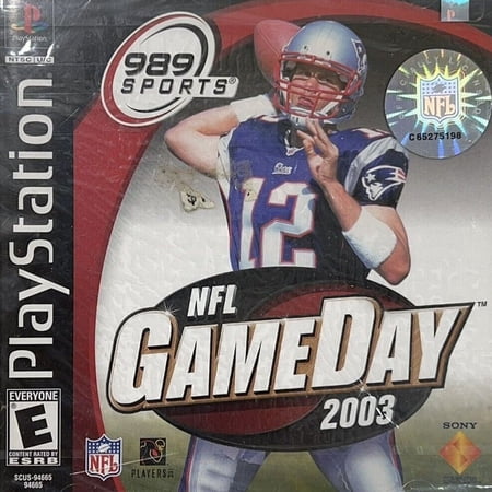 Restored NFL GameDay 2003 (Sony PlayStation 1, 2002) (Refurbished)