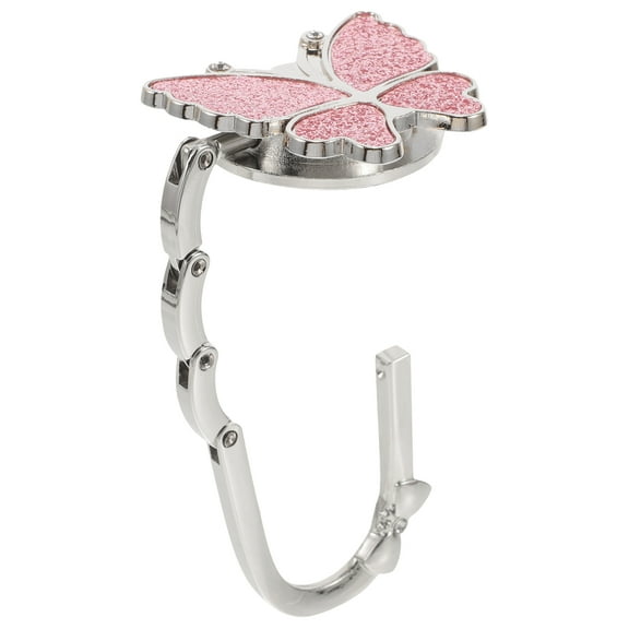 HOMEMAXS Office Desk Bag Hook Decorative Purse Holder 2pcs Butterfly Handbag Hooks