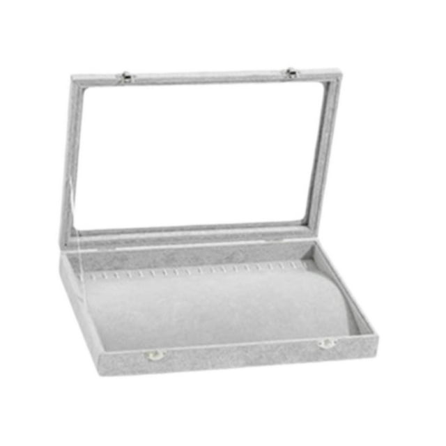 Joyero Estuche de viaje para joyas Organizador de joyas multifuncional Estuche de almacenamiento de joyas para pendientes Colgante de botón Día de la