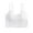 White, variant on Fgnfyis Tank with Built in Bra Womens Tank Tops Strap Stretch Cotton Camisole with Built in Padded Shelf Bra Small Color A Sports Bras for Women Grey One Size