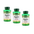 thumbnail image 1 of Suplemento de biotina Nature's Bounty, 5000 mcg, 450 cápsulas blandas, 1 of 3