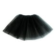 thumbnail image 2 of YOUYEDIAN Black Skirts for Girls Tulle Kids Tutu Skirt Summer Stretchy Waist Ballet Skirts for Girls Puffy Princess Skirt,Black One Size, 2 of 8
