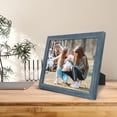 thumbnail image 2 of Marco de fotos Frametory, 8,5 x 11 cm, con tablero de cristal y pared, color azul, 2 of 8