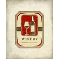 thumbnail image 2 of Kimberly, Allen 15x18 White Modern Wood Framed Museum Art Print Titled - Wine House 3, 2 of 4