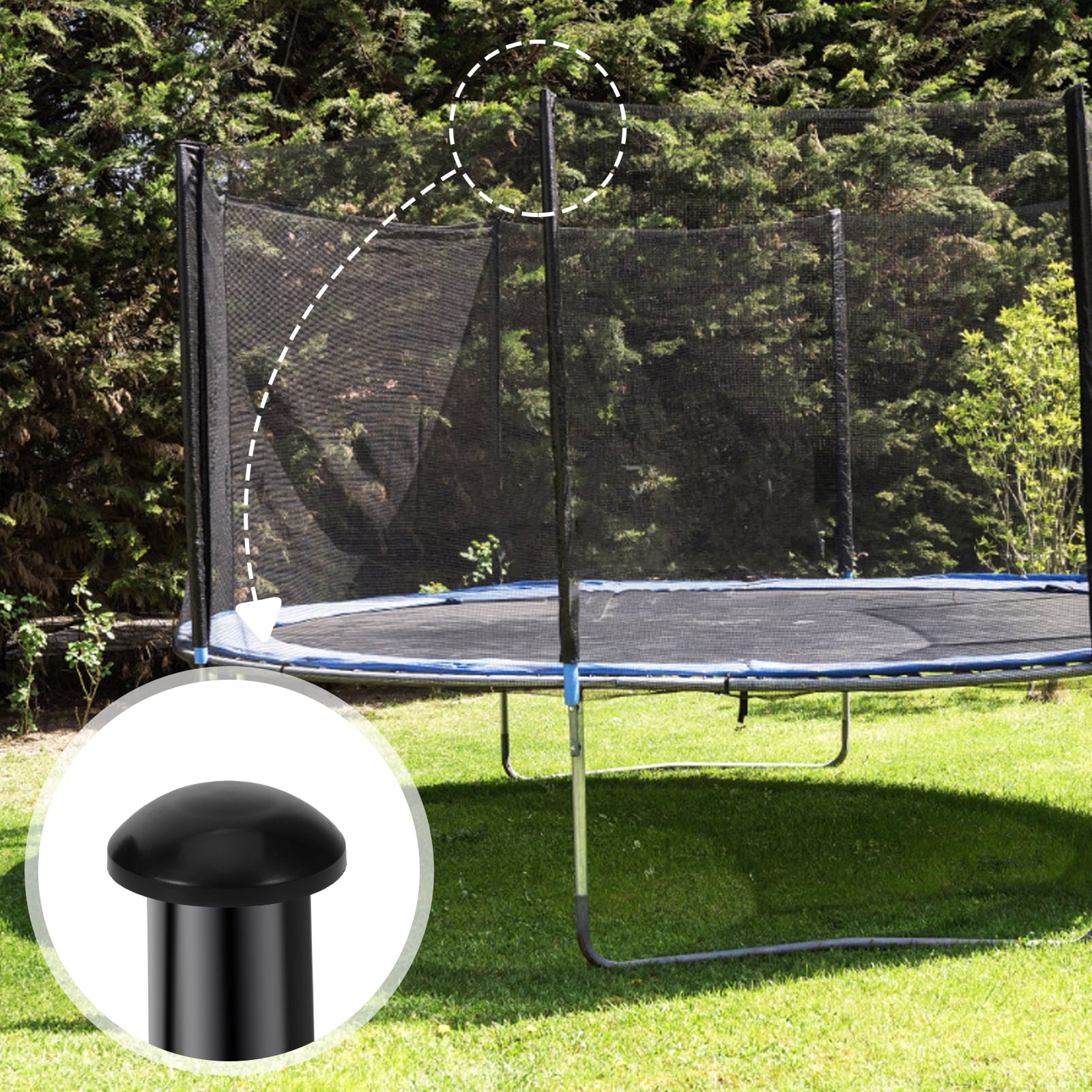 Couverture de ressorts pour trampoline 305 cm - Sécurité jardin max Couverture de ressorts pour trampoline 305 cm - Sécurité jardin max