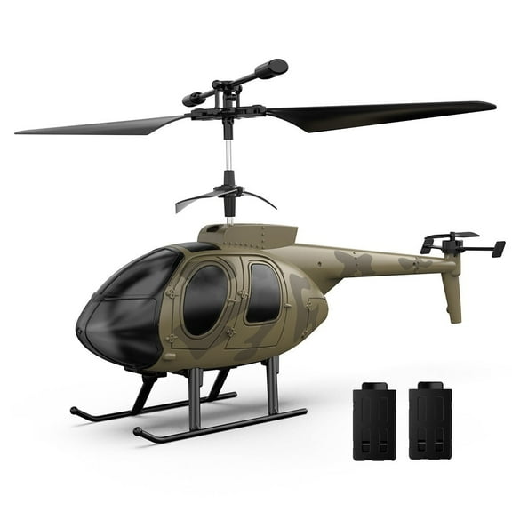 Z16 RC Helicopter with 3.5 Channel, Altitude Hold, One Key Take-off/Landing, Remote Control Helicopter Drone Toys with 2 Batteries for Adults and Kids