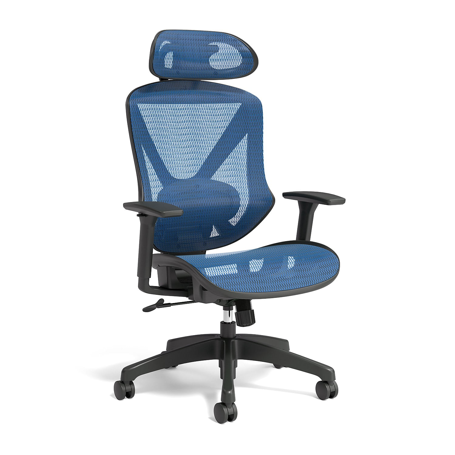 Teal & Gray Colors Details about   Mesh Task Chair with Plush Padded Seat 