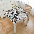 thumbnail image 2 of BANET Tablecloth Rectangle Table Cloth Tablecloths for Party Table Cover for Dining/Kitchen Home Decoration White, 2 of 7