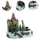 thumbnail image 4 of Escultura de estatuilla de casa de pueblo navideña iluminada, escena de pueblo navideño, regalo de Navidad, estatua decorativa para estante de, 4 of 8