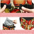 thumbnail image 4 of Fruit Foldable Car Trash Bin with Lid, Leak-proof Mini Trash Can for Car, Hanging Storage Bag Included, 4 of 6