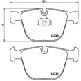 thumbnail image 4 of Brembo Brake Pad P06026 FMSI Number D919-7820; Low-Metallic; Set Of 4, 4 of 4