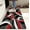 Red Circle, variant on Boho Kitchen Rugs Set 2 Pieces Memory Foam Colorful Ceramic Comfort Tile Floor Mat Anti Fatigue Non-Skid PVC Runner Rug Water & Oil Proof Carpet for Kitchen Laundry Sink,17.3x28 17.3x47 Inch