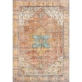 thumbnail image 3 of Unique Loom Timeless Collection Area Rug - Peter (8' 4" x 12' Rectangle Rust Red/Blue), 3 of 6