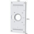 thumbnail image 4 of Máquina De Corte De Placa De Inserción De Mesa De Enrutador De Aleación De Aluminio Tablero Abatible Para Bancos De Carpintería Jadeshay moderno, 4 of 8