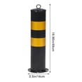 thumbnail image 3 of 2pcs Parking Barriers Driveway Security Post Barrier Safety Bollards Traffic Warning Column, 3 of 7