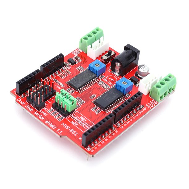 Módulo de placa de expansión A3967 IO PWM de dos canales 3,3 V 5 V CC 3,8 V-5,0 V para Arduino