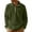 AI09_Army Green, variant on Resicozy Men's Quarter Zip Sweaters Zip Up Casual Solid Color Pullover Waffle Mock Neck Turtleneck Army Green M
