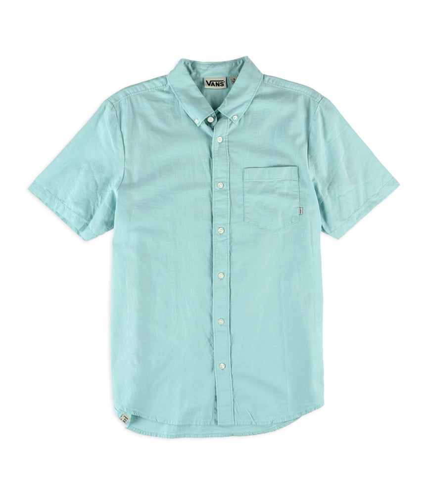 vans mens button up