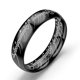 thumbnail image 1 of Lord of The Finger Rings Movie with The Same Inside and Outside 3D Engraving Spanish Sanskrit Ring Stainless Steel Exquisite, 1 of 5