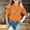 Orange, variant on SNKSDGM Girls Girls Shirts Size 6-8 Girls Shirts Size 6-7 Children Fashion Casual Print Round Neck Loose Short Sleeve T Shirt Top 10-11 Years