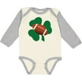thumbnail image 3 of Inktastic St Patricks Day Football Boys or Girls Long Sleeve Baby Bodysuit, 3 of 5