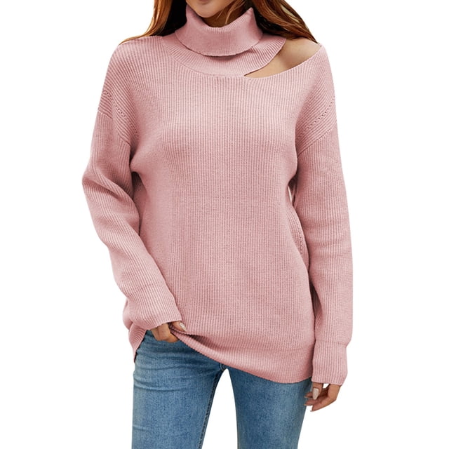 Suéter Gibobby de invierno de punto 2022 Otoño Invierno rosa S