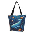 thumbnail image 1 of Balery Whimsical Underwater Fantasy Bolsa de Hombro con Diseño, Bolsa Grande y Duradera, Bolsa Versátil para Compras, 1 of 6