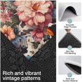 thumbnail image 3 of Pioneer Flower Floral Print Pattern Kitchen Rugs Sets Of 3,Kitchen Runner Rugs Non Skid Washable,Decorative Kitchen Floor Mats for Kitchen,Sink,Laundry,17"x30"+ 17"x47" + 17"x59", 3 of 6