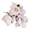 Purple, variant on Realistic Magnolia Artificial Flowers Bouquet for Home and Wedding Decor