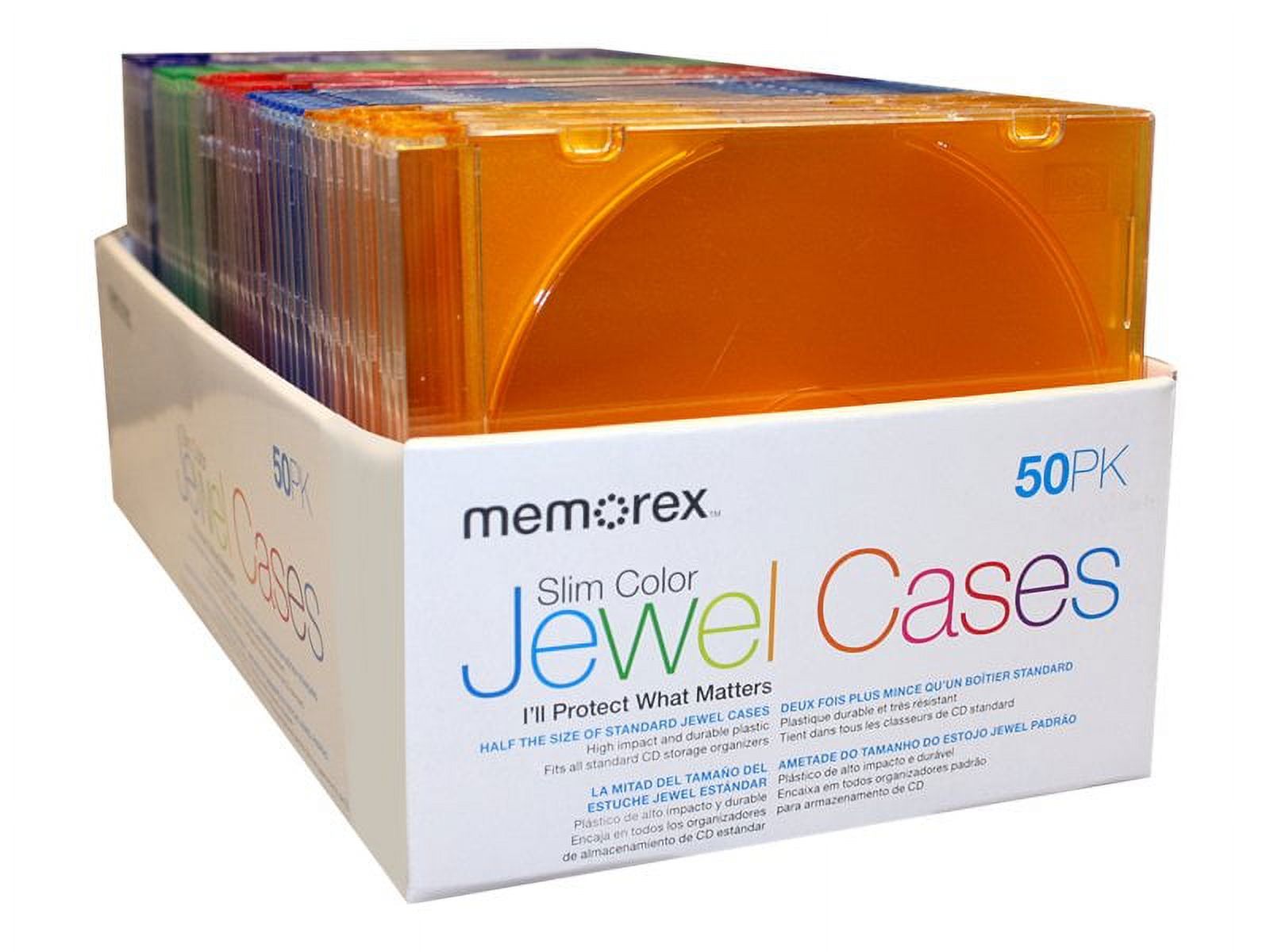 Memorex Slim CD Jewel Case - image 4 of 6