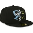 thumbnail image 3 of Men's New Era Black Inland Empire 66ers Copa De La Diversion 59FIFTY Fitted Hat, 3 of 5